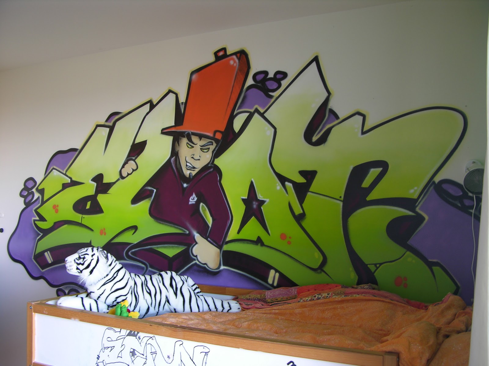 graffiti chambre