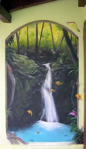 trompe-l-oeil-cascade-foret-eau-jungle